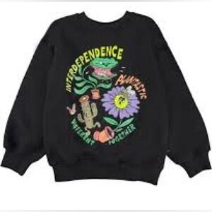 Molo Monti "Plantastic Black” sweatshirt